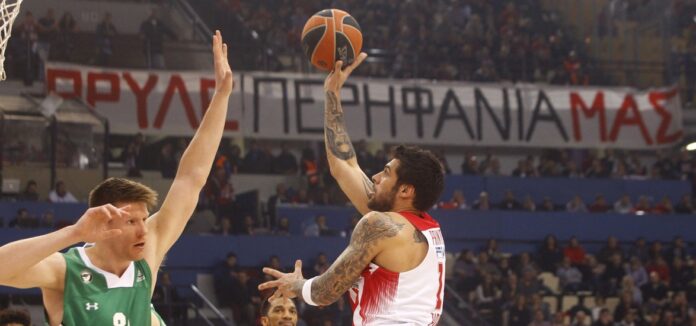 ÅÕÑÙËÉÃÊÁ / ÏÓÖÐ - ÍÔÁÑÏÕÓÁÖÁÊÁ / EUROLEAGUE / OLYMPIAKOS - DARUSSAFAKA (ÈÁÍÁÓÇÓ ÄÇÌÏÐÏÕËÏÓ / Eurokinissi Sports)