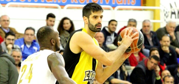 BASKET LEAGUE / ÊÏÑÏÉÂÏÓ - ÁÅÊ (ÃÉÁÍÍÇÓ ÓÐÕÑÏÕÍÇÓ / Eurokinissi Sports)