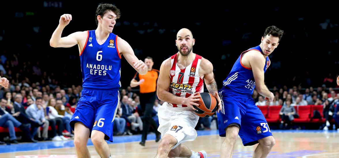 ÅÕÑÙËÉÃÊÁ / ÁÍÁÍÔÏËÏÕ ÅÖÅÓ - ÏÓÖÐ / EUROLEAGUE / ANADOLOU EFES - OLYMPIAKOS (Eurokinissi Sports)