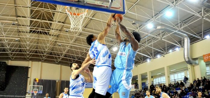 BASKET LEAGUE / ÊÕÌÇ - ÊÏËÏÓÓÏÓ (ÊÙÓÔÁÓ ÌÏÕÍÔÑÉ×ÁÓ / Eurokinissi Sports)