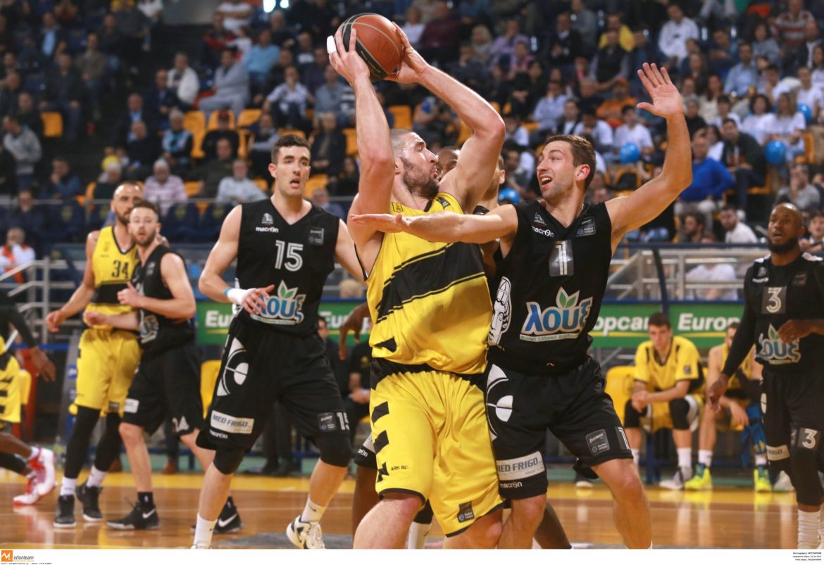 BASKET LEAGUE / ÁÑÇÓ - ÁÐÏËËÙÍ ÐÁÔÑÁÓ (MOTION TEAM)