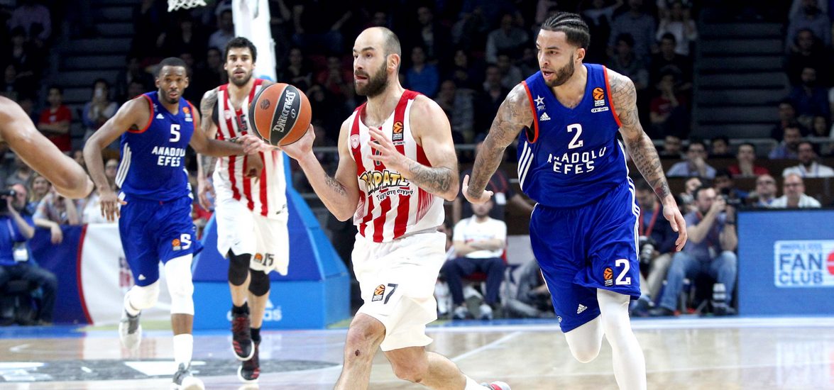 ÅÕÑÙËÉÃÊÁ / ÐËÅÉ ÏÖ / ÁÍÁÍÔÏËÏÕ ÅÖÅÓ - ÏÓÖÐ / EUROLEAGUE / PLAY OFF / ANADOLU EFES - OLYMPIAKOS (LATO KLODIAN / Eurokinissi Sports)