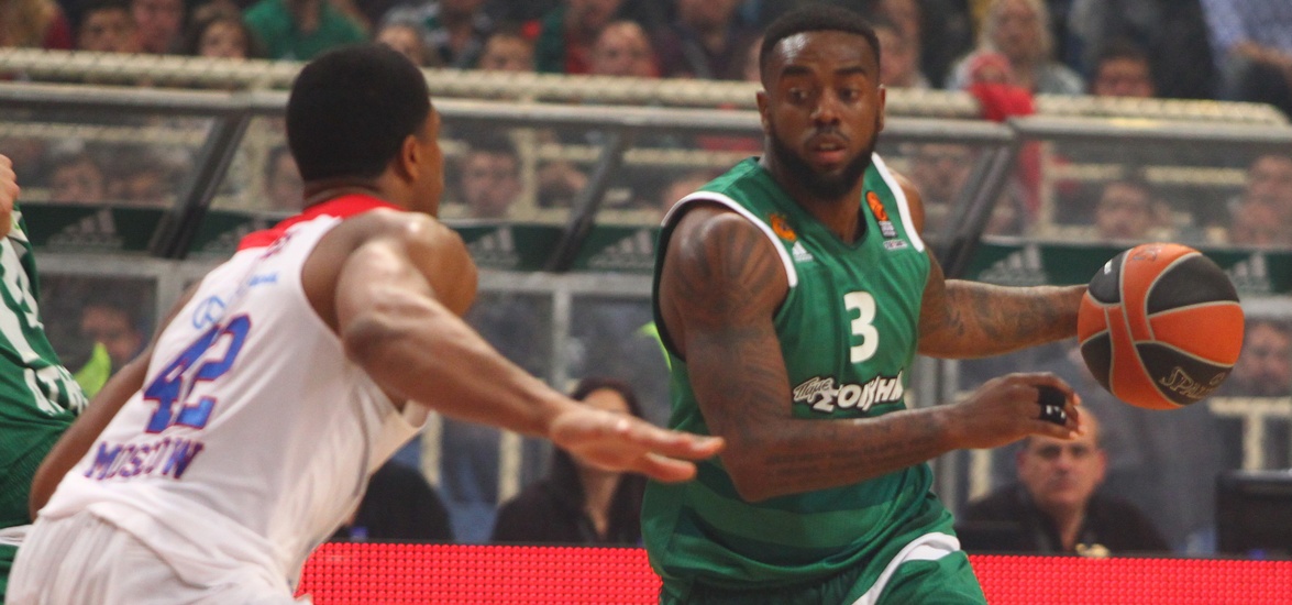 ÅÕÑÙËÉÃÊÁ / ÐÁÏ - ÔÓÓÊÁ ÌÏÓ×ÁÓ / PANATHINAIKOS - CSKA MOSCOW (ÊÙÓÔÁÓ ÌÁÊÑÕÄÇÌÁÓ / Eurokinissi Sports)