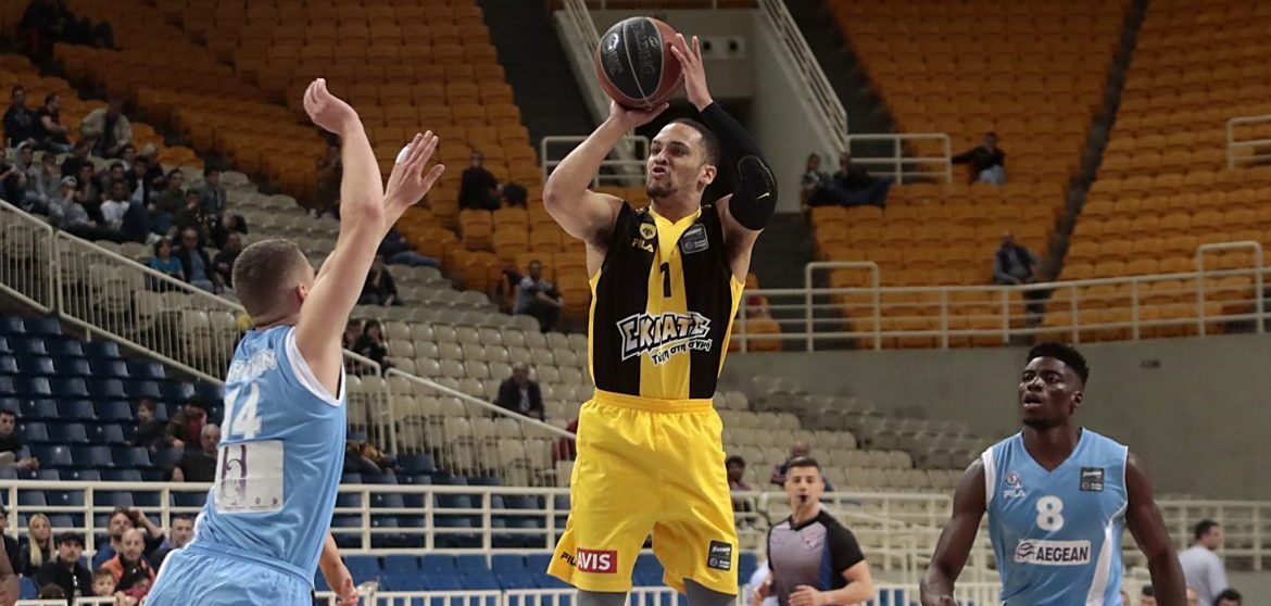 BASKET LEAGUE / ÁÅÊ - ÊÏËÏÓÓÏÓ (ÂÁÓÉËÇÓ ÌÁÑÏÕÊÁÓ / Eurokinissi Sports)