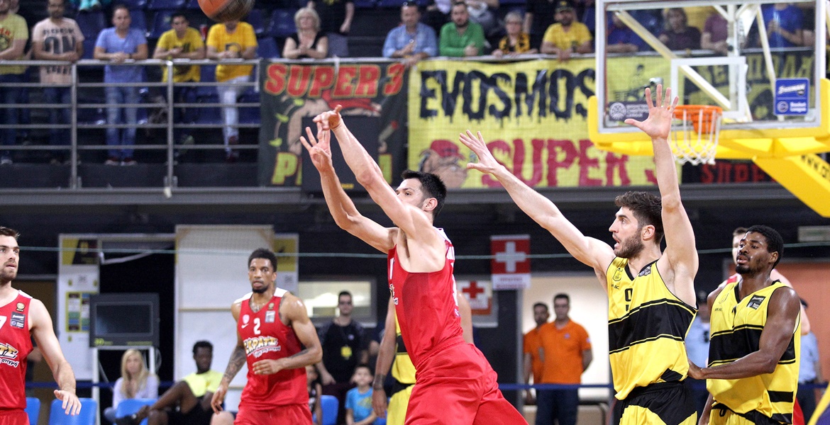 BASKET LEAGUE / 2ïò ÇÌÉÔÅËÉÊÏÓ / ÁÑÇÓ - ÏÓÖÐ (MOTION TEAM)