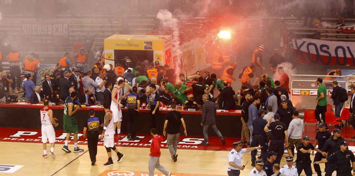 BASKET LEAGUE / ΤΕΛΙΚΟΣ / ΟΣΦΠ - ΠΑΟ (ΘΑΝΑΣΗΣ ΔΗΜΟΠΟΥΛΟΣ / Eurokinissi Sports)
