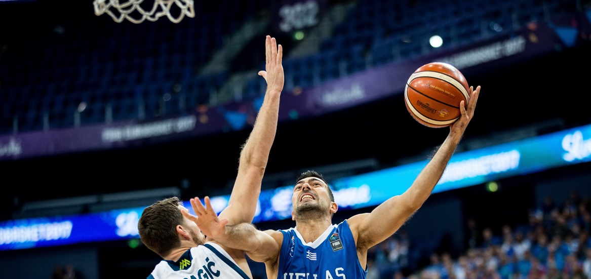 ÅÕÑÙÌÐÁÓÊÅÔ 2017 / ÓËÏÂÅÍÉÁ - ÅËËÁÄÁ / EUROBASKET 2017 / SLOVENIA - GREECE / ÍÔÑÁÃÊÉÔÓ ÓËÏÕÊÁÓ / (EUROKINISSI)