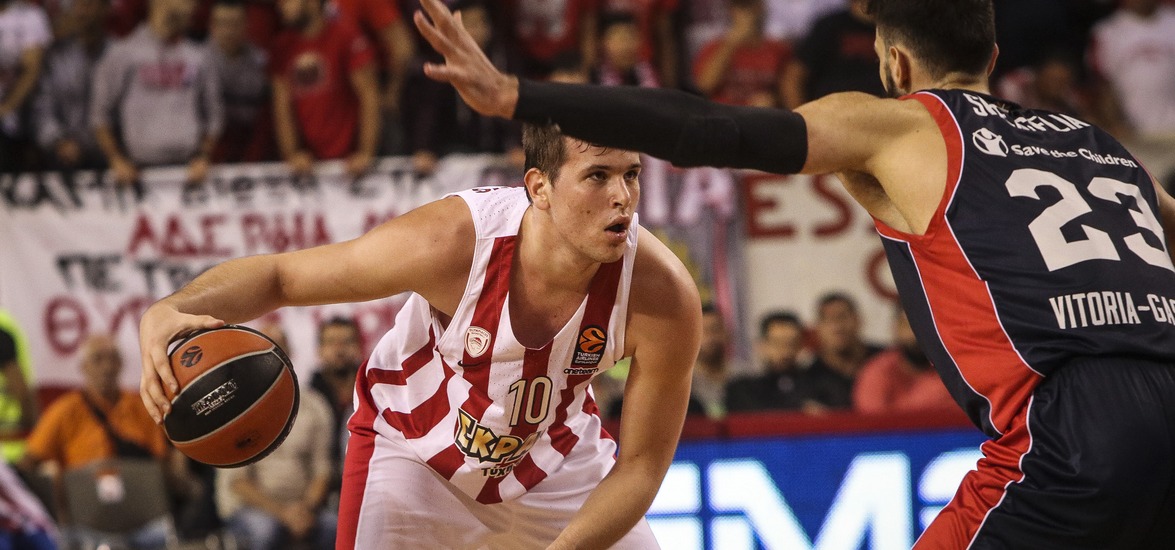 EUROLEGUE BASKETBALL / ÏËÕÌÐÉÁÊÏÓ - ÌÐÁÓÊÏÍÉÁ  (ÖÙÔÏÃÑÁÖÉÁ: ÓÔÅÖÁÍÏÓ ÑÁÐÁÍÇÓ / EUROKINISSI)