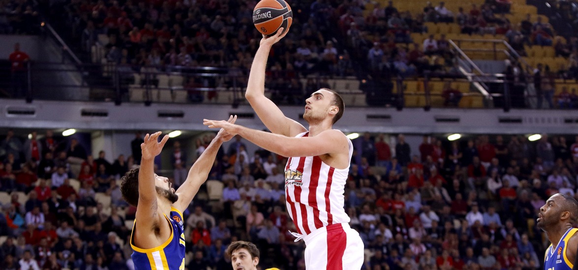 ÅÕÑÙËÉÃÊÁ / ÏÓÖÐ - ×ÉÌÊÉ / EUROLEAGUE / OLYMPIAKOS - KHIMKI / / (ÖÙÔÏÃÑÁÖÉÁ: LATO KLODIAN / EUROKINISSI)