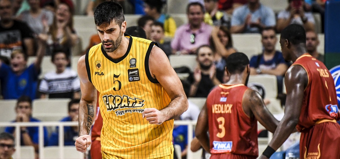 BASKET LEAGUE / ÁÅÊ - ÑÅÈÕÌÍÏ (ÖÙÔÏÃÑÁÖÉÁ: ÂÁÃÃÅËÇÓ ÓÔÏËÇÓ / EUROKINISSI)