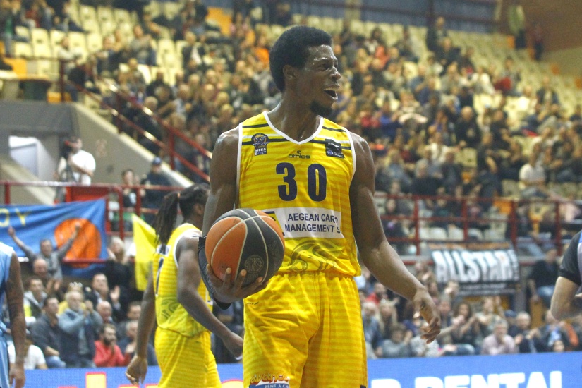 BASKET LEAGUE / ËÁÕÑÉÏ - ÊÏËÏÓÓÏÓ (ÖÙÔÏÃÑÁÖÉÁ: ÈÁÍÁÓÇÓ ÄÇÌÏÐÏÕËÏÓ / EUROKINISSI)