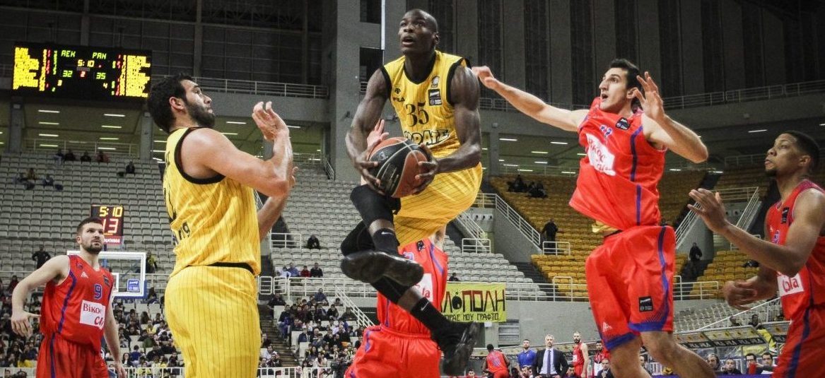 BASKET LEAGUE / ÁÅÊ - ÐÁÍÉÙÍÉÏÓ (ÖÙÔÏÃÑÁÖÉÁ: ÌÁÑÊÏÓ ×ÏÕÆÏÕÑÇÓ / EUROKINISSI)