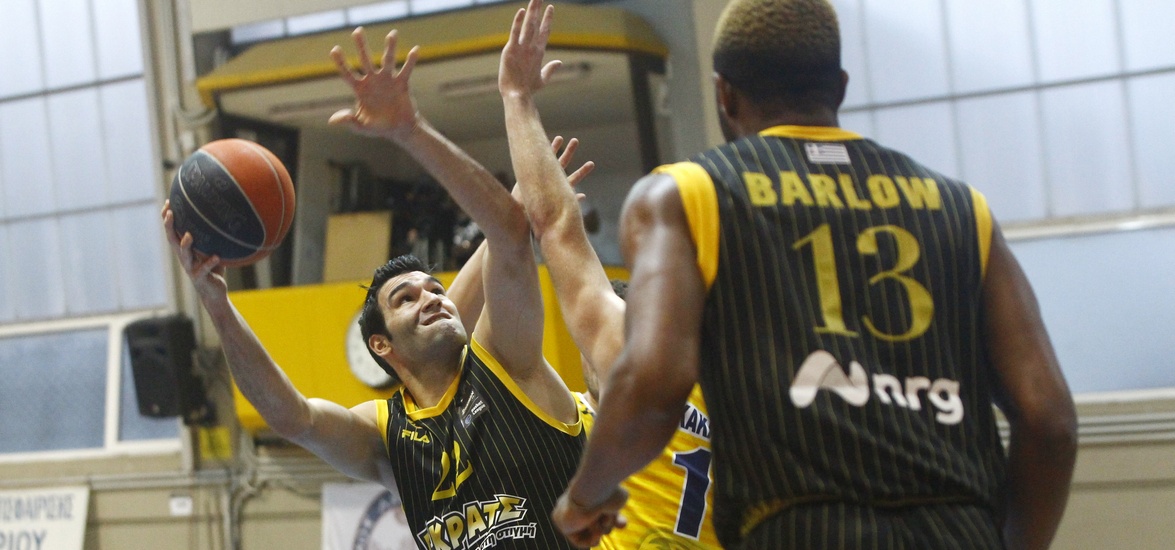 BASKET LEAGUE / ËÁÕÑÉÏ - ÁÅÊ (ÖÙÔÏÃÑÁÖÉÁ: ÈÁÍÁÓÇÓ ÄÇÌÏÐÏÕËÏÓ / EUROKINISSI)