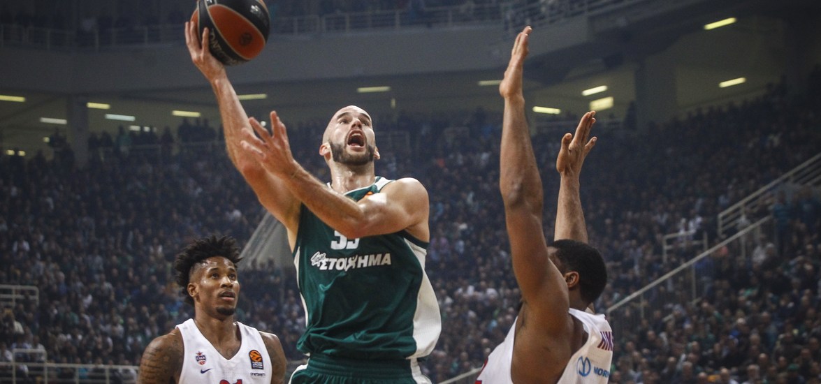 ÅÕÑÙËÉÃÊÁ / ÐÁÏ - ÔÓÓÊÁ ÌÏÓ×ÁÓ / EUROLEAGUE / PANATHINAIKOS - CSKA MOSCOW / / (ÖÙÔÏÃÑÁÖÉÁ: ÈÁÍÁÓÇÓ ÄÇÌÏÐÏÕËÏÓ / EUROKINISSI)