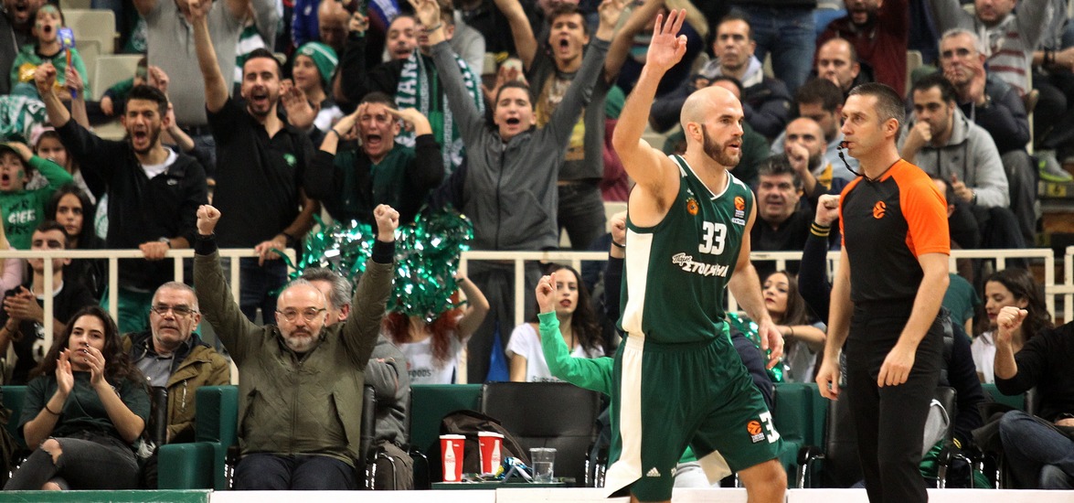 ÅÕÑÙËÉÃÊÁ / ÐÁÏ - ÁÍÁÍÔÏËÏÕ ÅÖÅÓ / PANATHINAIKOS - ANADOLU EFES / / (ÖÙÔÏÃÑÁÖÉÁ: ÌÁÑÊÏÓ ×ÏÕÆÏÕÑÇÓ / EUROKINISSI)