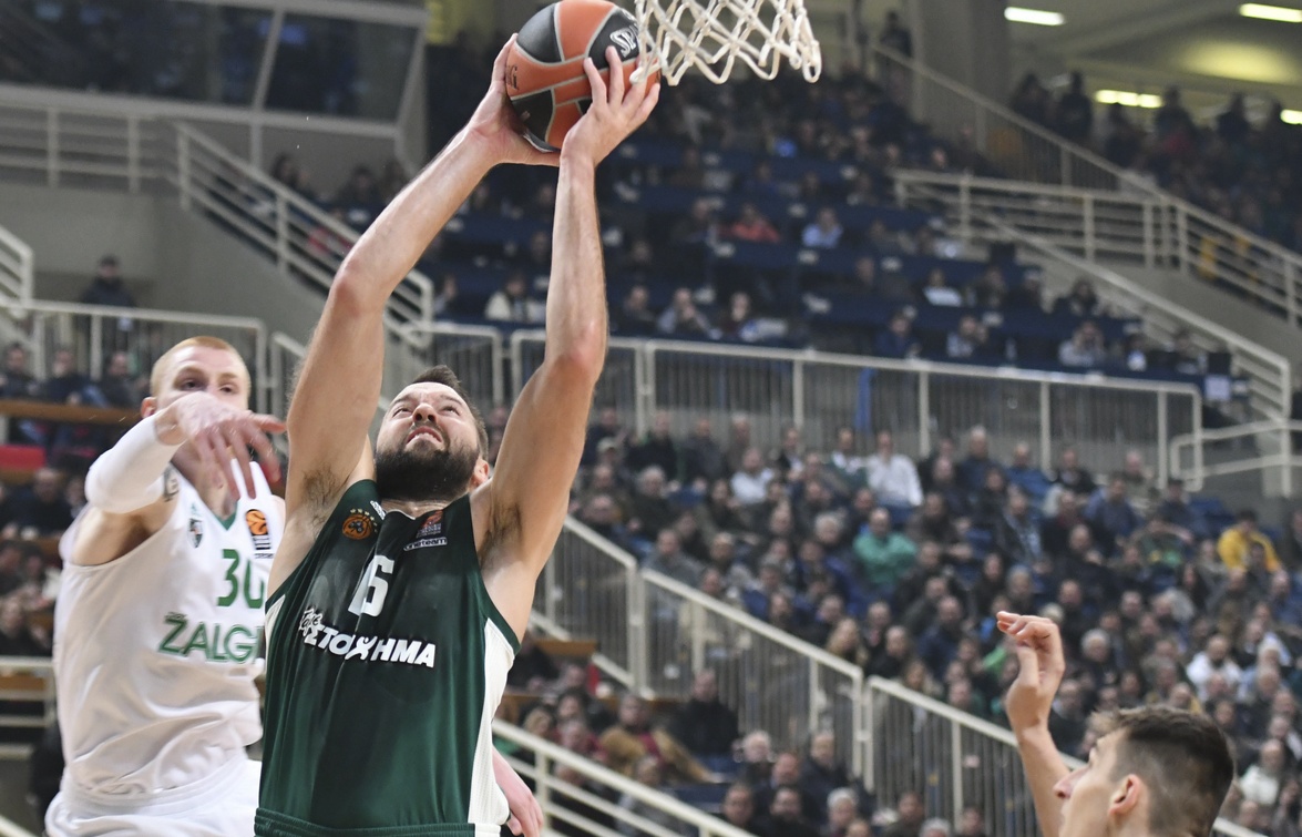 ÅÕÑÙËÉÃÊÁ / ÐÁÏ - ÆÁËÃÊÉÑÉÓ ÊÁÏÕÍÁÓ / EUROLEAGUE / PANATHINAIKOS - ZALGIRIS KAUNAS / / (ÖÙÔÏÃÑÁÖÉÁ: ÂÁÃÃÅËÇÓ ÓÔÏËÇÓ / EUROKINISSI)