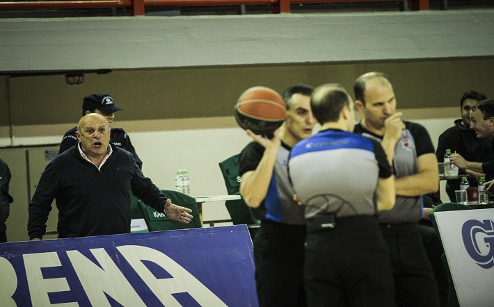 BASKET LEAGUE / ÃÓ ËÁÑÉÓÁÓ ÖÁÑÏÓ - ËÁÕÑÉÏ / / (ÖÙÔÏÃÑÁÖÉÁ: ÌÉ×ÁËÇÓ ÌÐÁÔÆÉÏËÁÓ / EUROKINISSI)