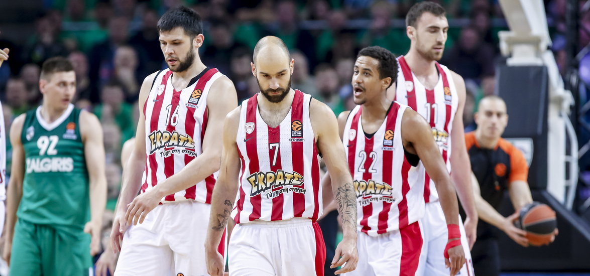 ÅÕÑÙËÉÃÊÁ / ÆÁËÃÊÉÑÉÓ ÊÁÏÕÍÁÓ - ÏÓÖÐ / EUROLEAGUE / ZALGIRIS KAUNAS - OLYMPIAKOS.(ÖÙÔÏÃÑÁÖÉÁ: LATO KLODIAN / EUROKINISSI)