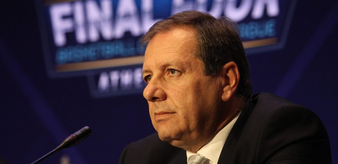 ÓÕÍÅÍÔÅÕÎÇ ÔÕÐÏÕ ÊÁÉ ÊËÇÑÙÓÇ ÃÉÁ ÔÏ FINA4 TOY BASKETBALL CHAMPIONS LEAGUE (ÖÙÔÏÃÑÁÖÉÁ: ÌÁÑÊÏÓ ×ÏÕÆÏÕÑÇÓ / EUROKINISSI)