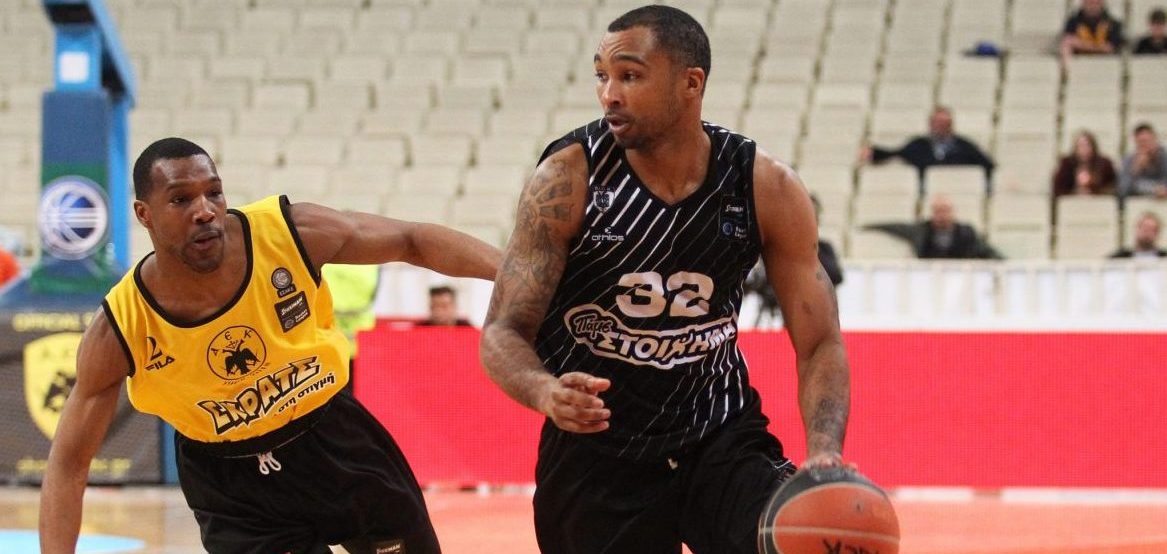 BASKET LEAGUE / ÁÅÊ - ÐÁÏÊ (ÖÙÔÏÃÑÁÖÉÁ: ÌÁÑÊÏÓ ×ÏÕÆÏÕÑÇÓ / EUROKINISSI)