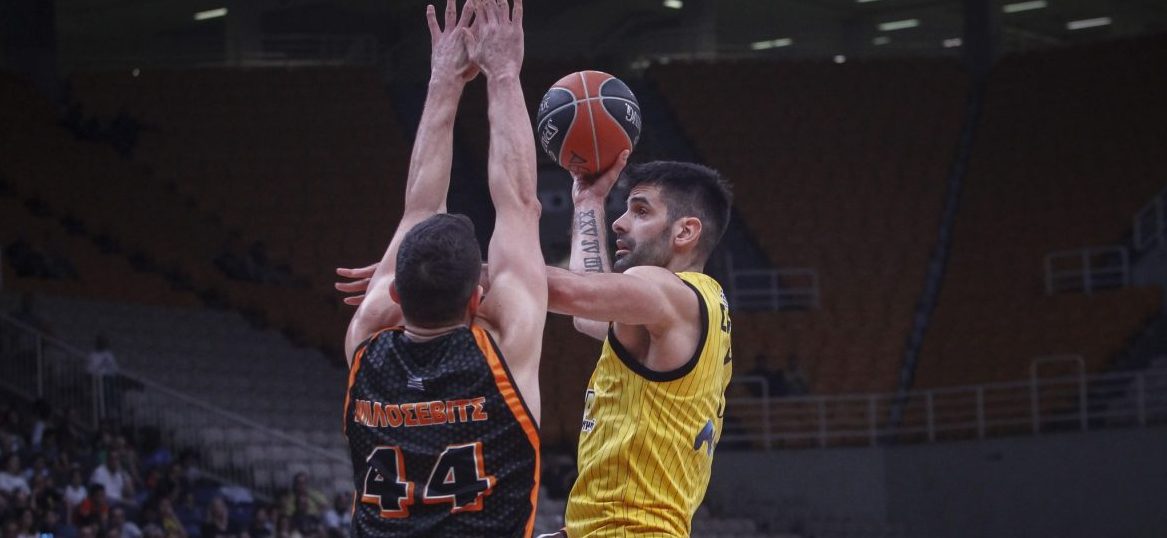 BASKET LEAGUE / ÁÅÊ - ÐÑÏÌÇÈÅÁÓ (ÖÙÔÏÃÑÁÖÉÁ: ÈÁÍÁÓÇÓ ÄÇÌÏÐÏÕËÏÓ / EUROKINISSI)