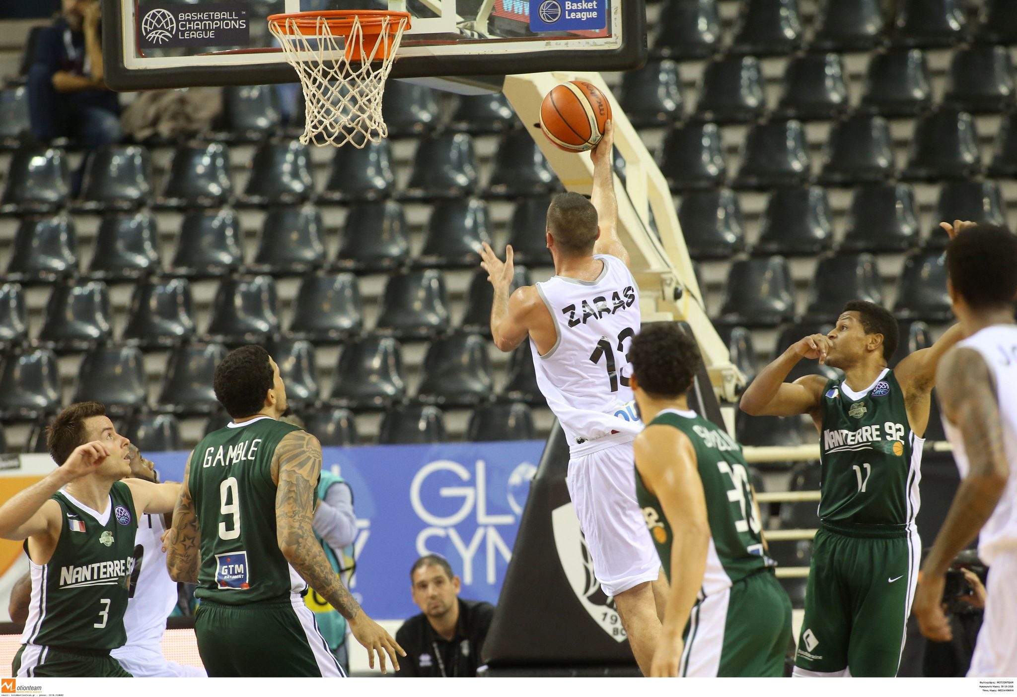 ÐÁÏÊ - ÍÁÍÔÅÑ / 4ç ÁÃÙÍÉÓÔÉÊÇ ÏÌÉËÙÍ BASKETBALL CHAMPIONS LEAGUE