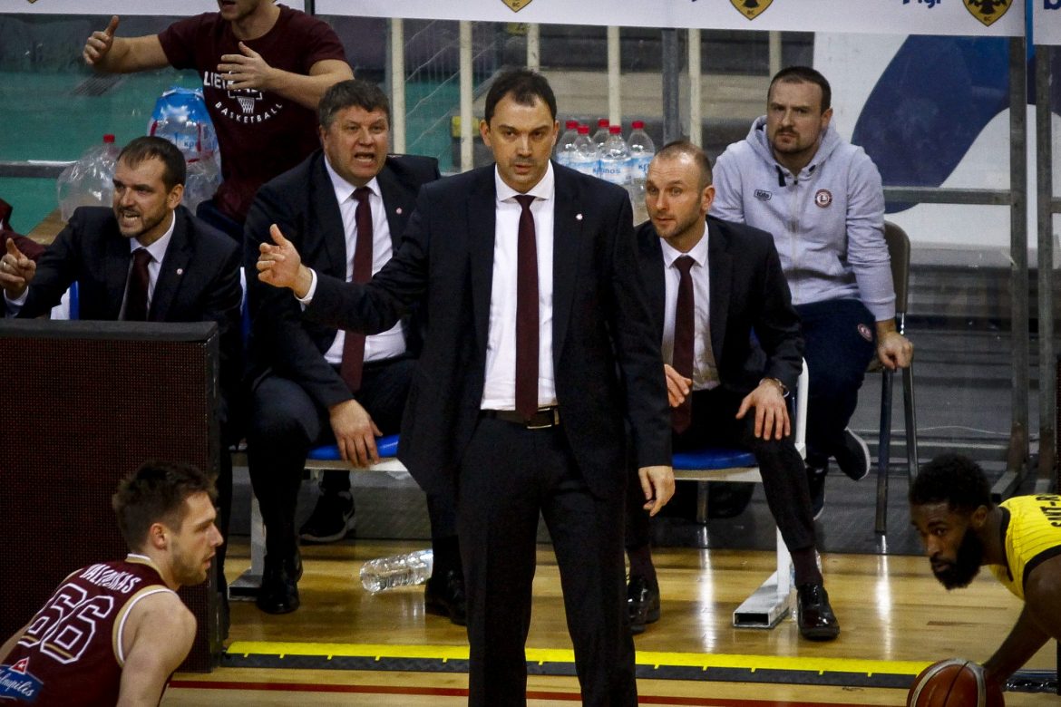 ÁÅÊ - LIETKABELIS / BASKETBALL CHAMPIONS LEAGUE (ÖÙÔÏÃÑÁÖÉÁ: ÈÁÍÁÓÇÓ ÄÇÌÏÐÏÕËÏÓ / EUROKINISSI)