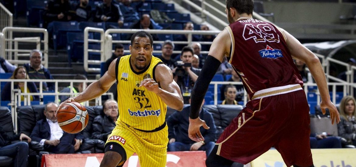 ÁÅÊ - LIETKABELIS / BASKETBALL CHAMPIONS LEAGUE (ÖÙÔÏÃÑÁÖÉÁ: ÈÁÍÁÓÇÓ ÄÇÌÏÐÏÕËÏÓ / EUROKINISSI)