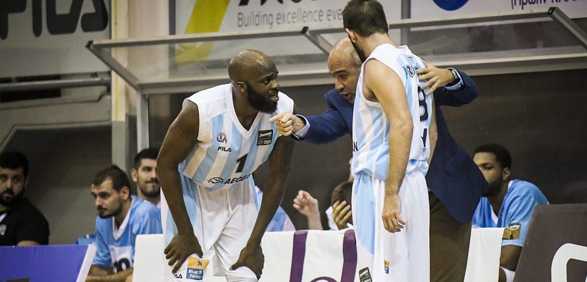 BASKET LEAGUE / ÊÏËÏÓÓÏÓ - ÁÅÊ (ÖÙÔÏÃÑÁÖÉÁ: ×ÁÑÇÓ ÆÁÌÐÅÔÏÕËÁÓ / EUROKINISSI)