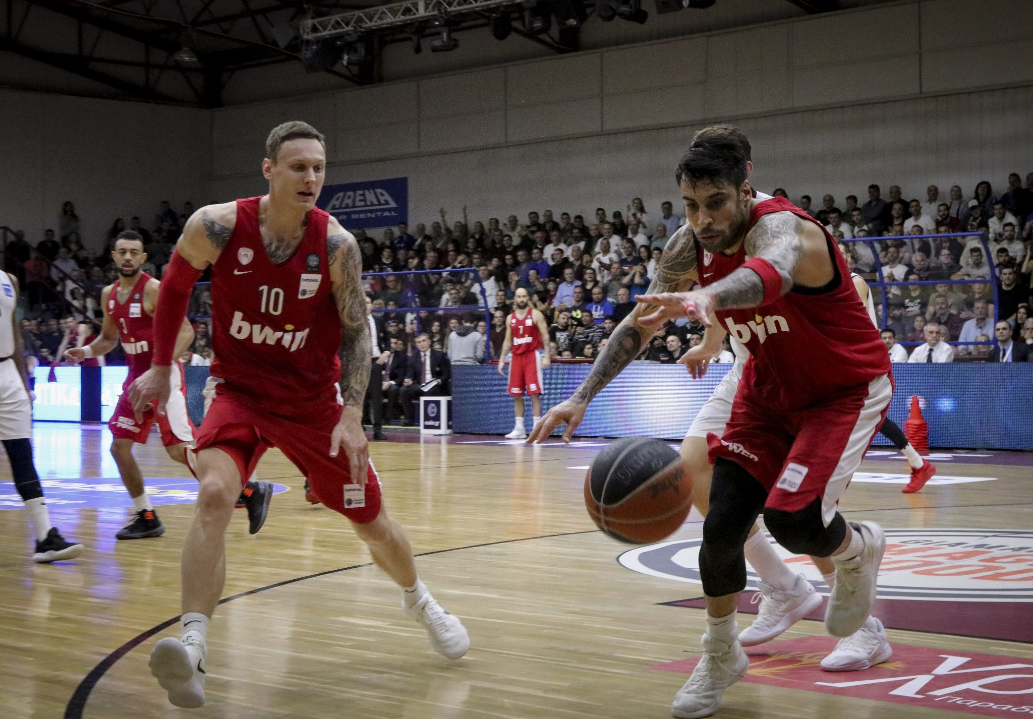 BASKET LEAGUE / ÇÖÁÉÓÔÏÓ ËÇÌÍÏÕ - ÏÓÖÐ  (ÖÙÔÏÃÑÁÖÉÁ: EUROKINISSI)