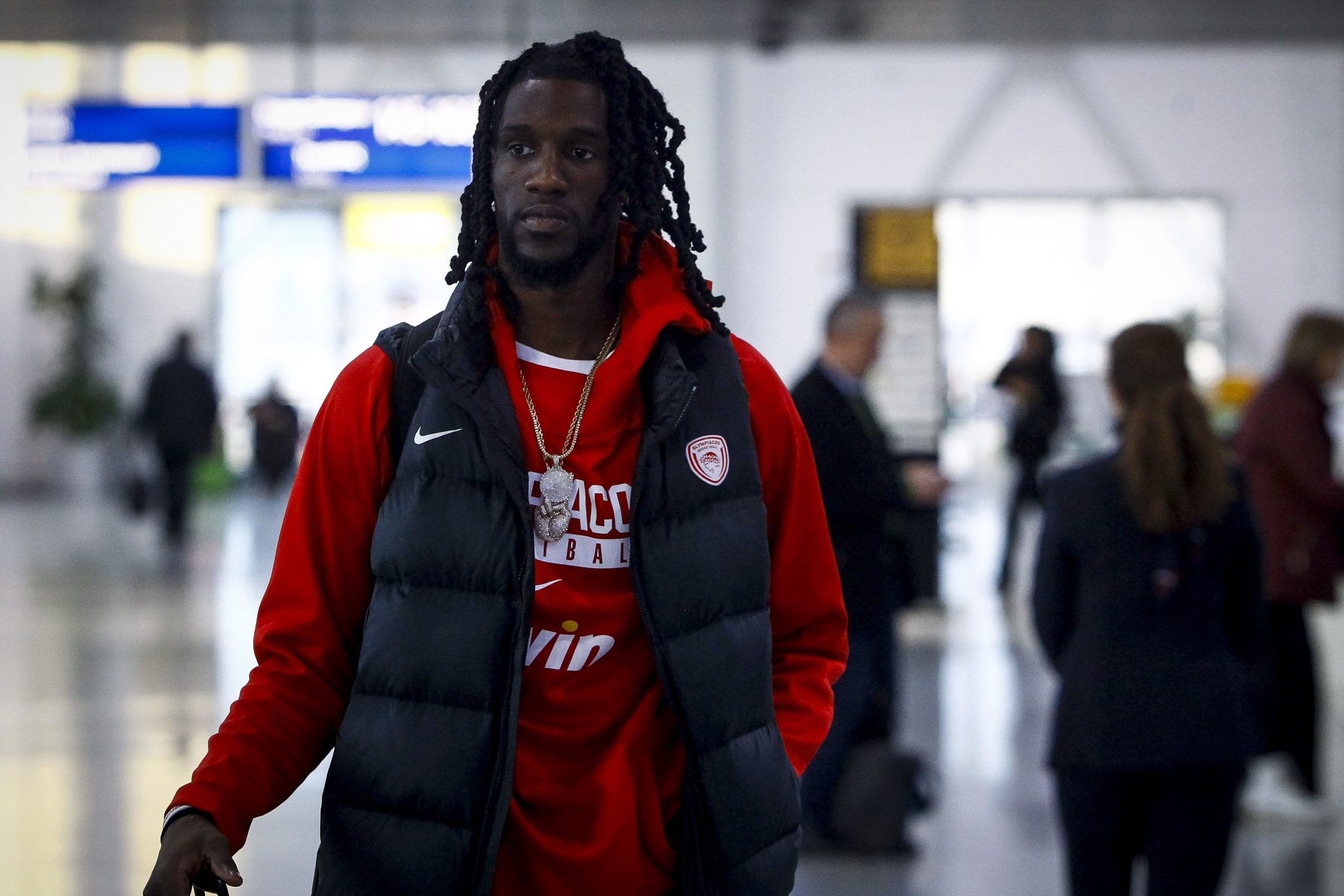 EUROLEAGUE / ÁÍÁ×ÙÑÇÓÇ ÔÇÓ ÁÐÏÓÔÏËÇÓ ÔÏÕ ÏËÕÌÐÉÁÊÏÕ ÃÉÁ ÊÙÍÓÔÁÍÔÉÍÏÕÐÏËÇ (ÖÙÔÏÃÑÁÖÉÁ: ÈÁÍÁÓÇÓ ÄÇÌÏÐÏÕËÏÓ / EUROKINISSI)