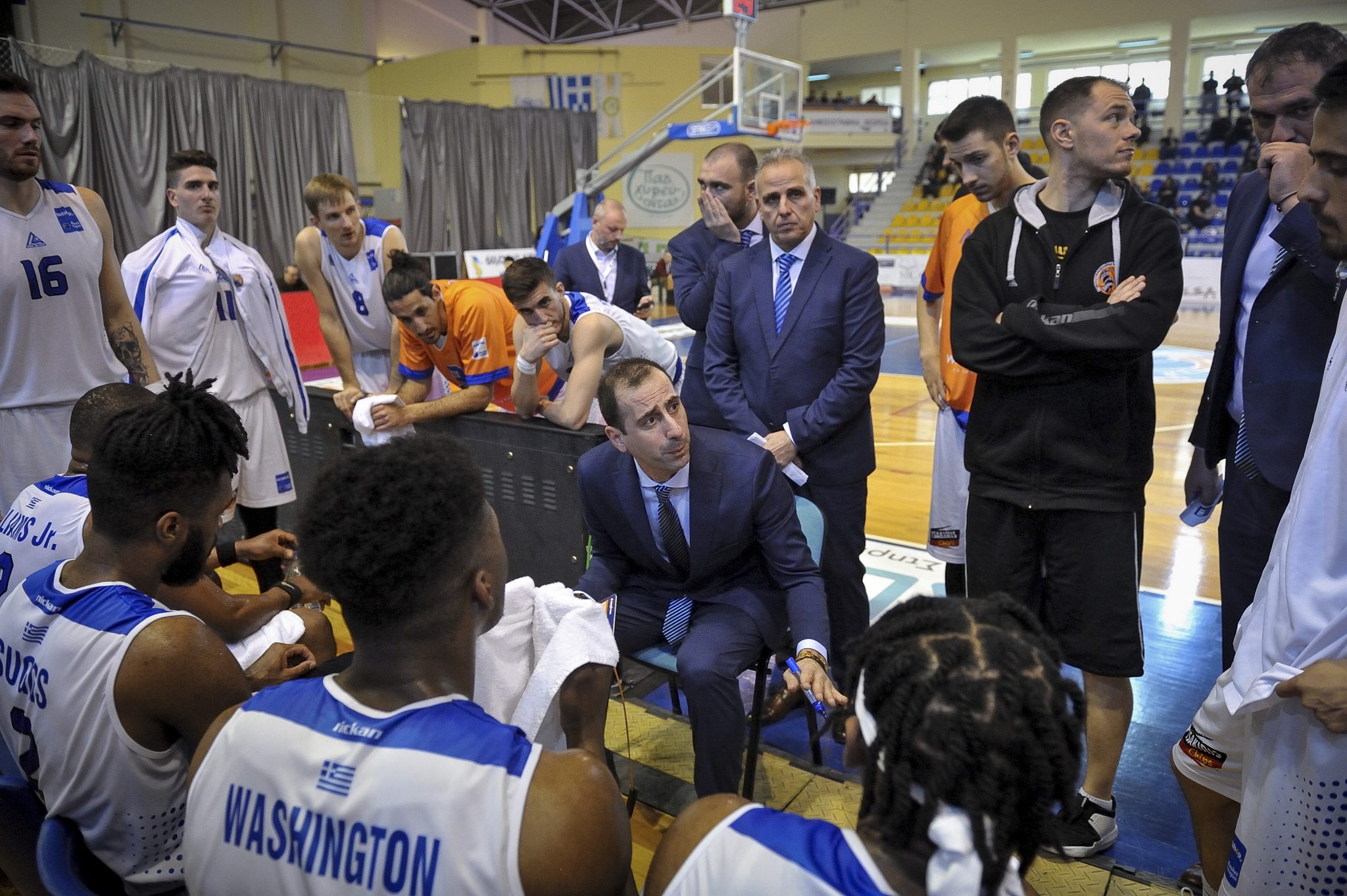 BASKET LEAGUE / ÊÕÌÇ - ÐÁÏÊ (ÖÙÔÏÃÑÁÖÉÁ: ÊÙÓÔÁÓ ÌÏÕÍÔÑÉ×ÁÓ / EUROKINISSI)