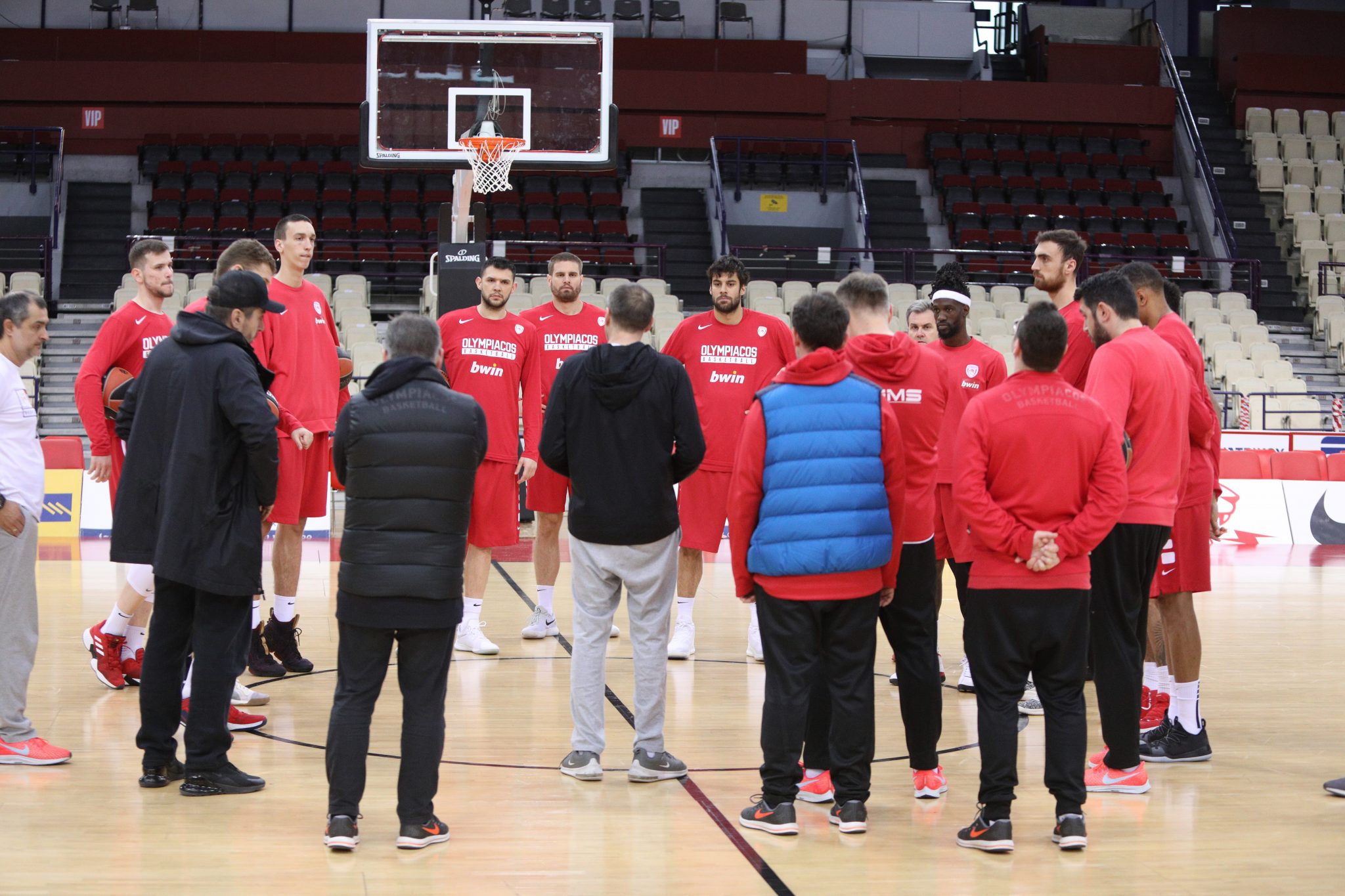 EUROLEAGUE / MEDIA DAY ÏËÕÌÐÉÁÊÏY (ÖÙÔÏÃÑÁÖÉÁ: LATO KLODIAN / EUROKINISSI)