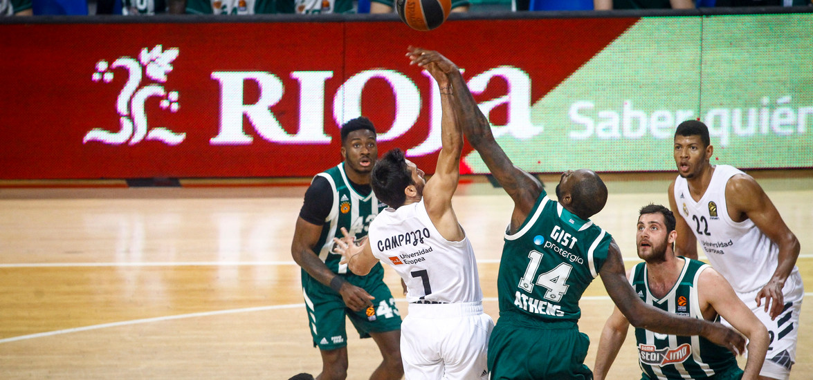 EUROLEAGUE / ÐÁÍÁÈÇÍÁÉÊÏÓ - ÑÅÁË (ÖÙÔÏÃÑÁÖÉÁ: ÈÁÍÁÓÇÓ ÄÇÌÏÐÏÕËÏÓ / EUROKINISSI)