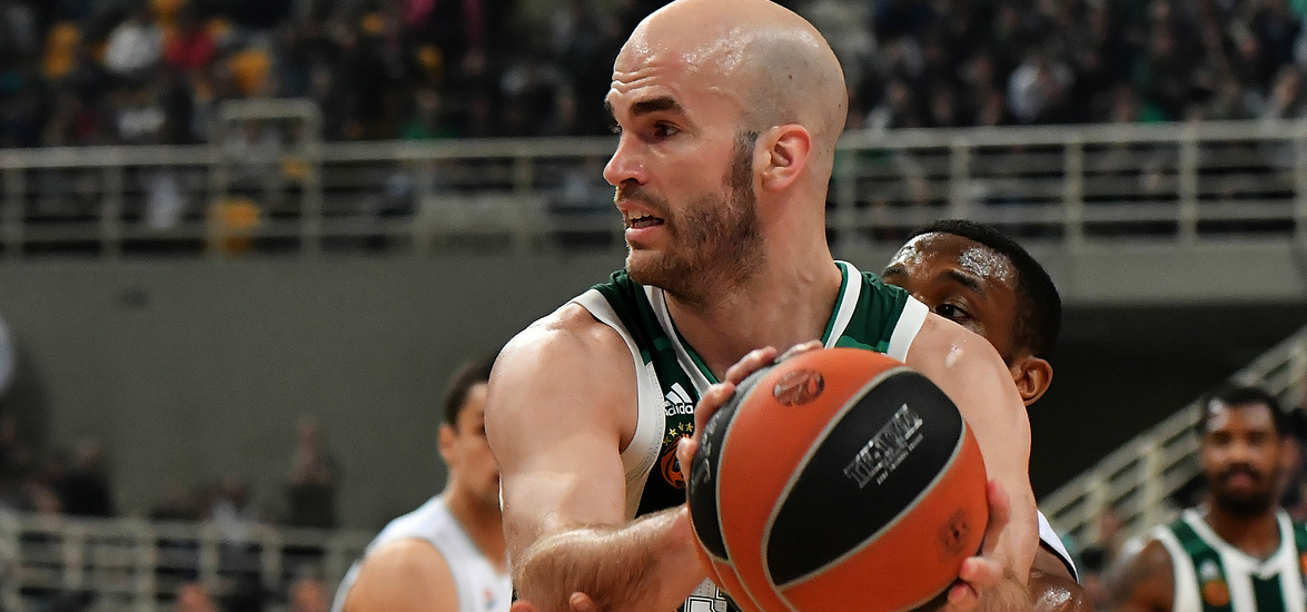 EUROLEAGUE / ÐÁÏ - ÌÐÏÕÍÔÏÕÔÓÍÏÓÔ (ÖÙÔÏÃÑÁÖÉÁ: ÂÁÃÃÅËÇÓ ÓÔÏËÇÓ / EUROKINISSI)