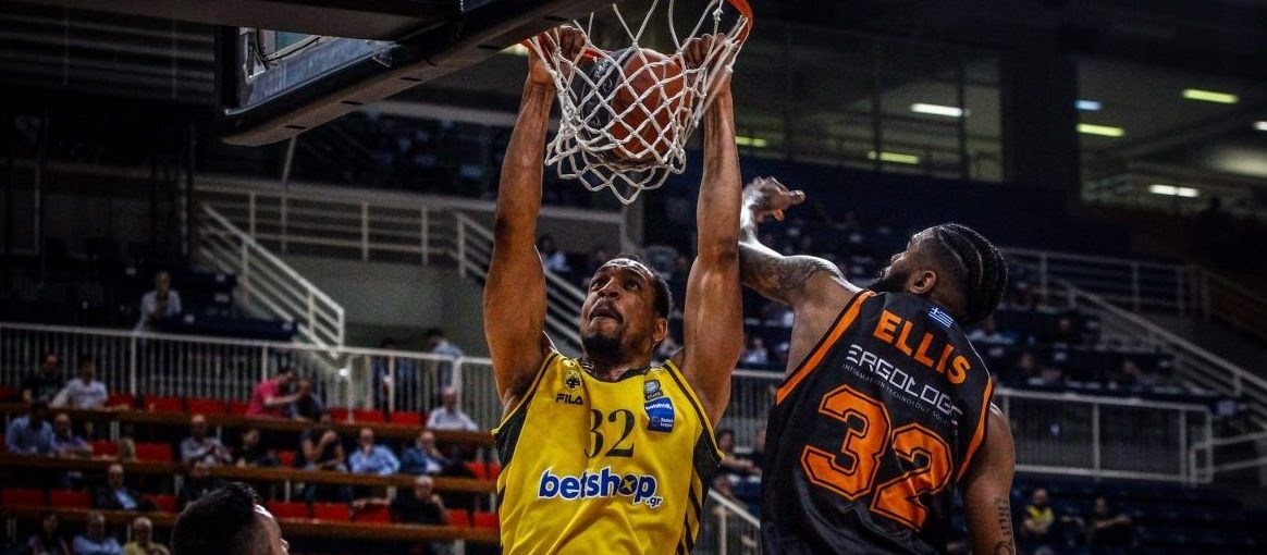 BASKET LEAGUE / PLAY OFF / ÁÅÊ - ÐÑÏÌÇÈÅÁÓ (ÖÙÔÏÃÑÁÖÉÁ: ÈÁÍÁÓÇÓ ÄÇÌÏÐÏÕËÏÓ / EUROKINISSI)