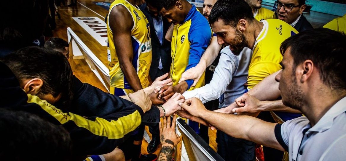 BASKET LEAGUE / ËÁÕÑÉÏ - ÇÖÁÉÓÔÏÓ ËÇÌÍÏÕ (ÖÙÔÏÃÑÁÖÉÁ: ÈÁÍÁÓÇÓ ÄÇÌÏÐÏÕËÏÓ /  EUROKINISSI)