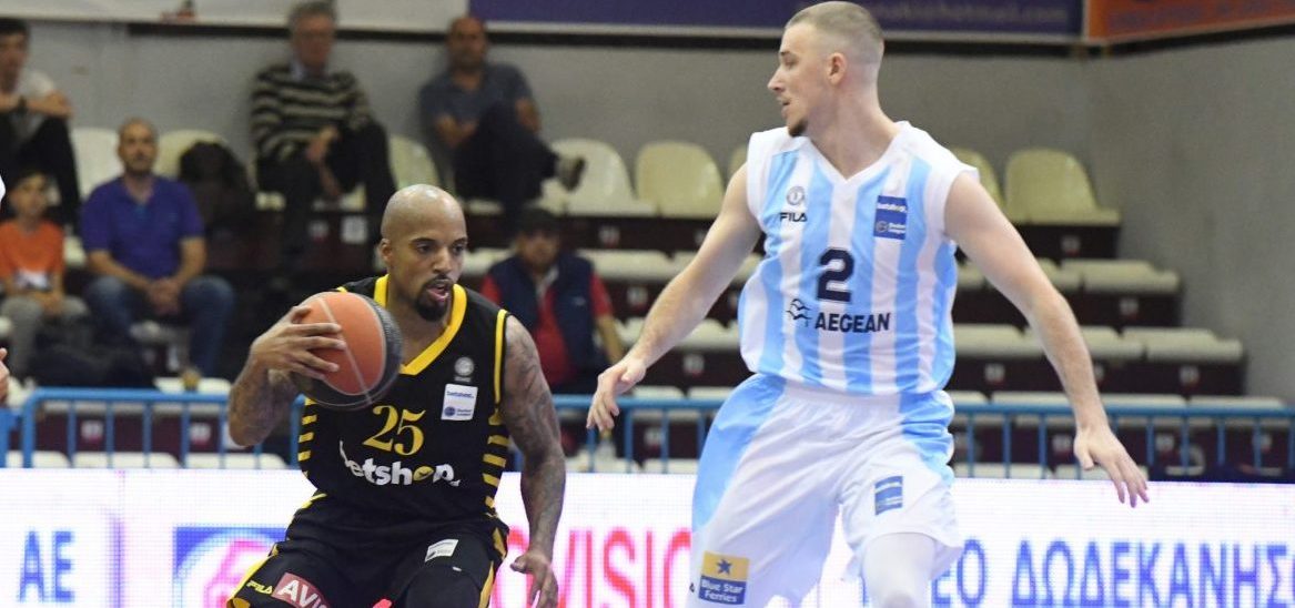 BASKET LEAGUE / ÊÏËÏÓÓÏÓ - ÁÅÊ (ÖÙÔÏÃÑÁÖÉÁ: ×ÁÑÇÓ ÆÁÌÐÅÔÏÕËÁÓ / EUROKINISSI)