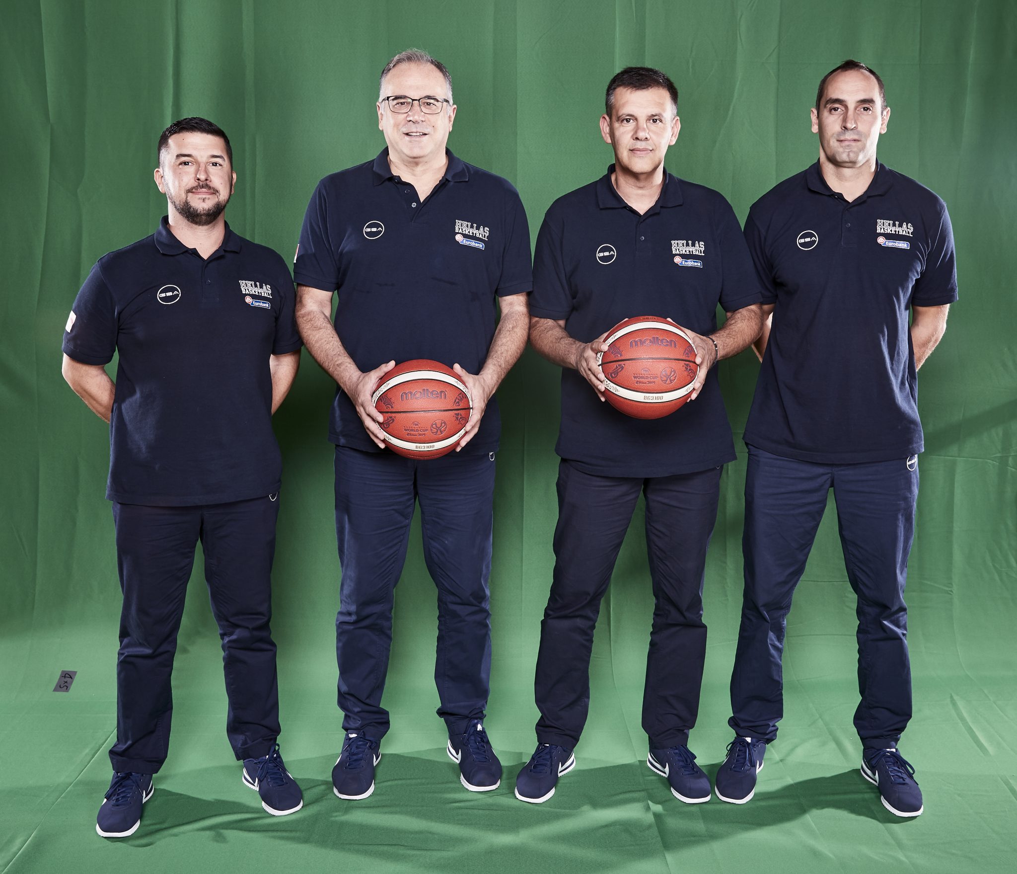2019 FIBA World Cub - Greece headshots