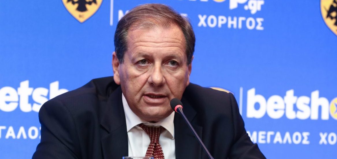 ÐÁÑÏÕÓÉÁÓÇ ÔÇÓ ÁÃÙÍÉÓÔÉÊÇÓ ÅÌÖÁÍÉÓÇÓ ÔÇÓ ÁÅÊ ÃÉÁ ÔÇ ÓÅÆÏÍ 2019-2020 (ÖÙÔÏÃÑÁÖÉÁ: ÌÁÑÊÏÓ ×ÏÕÆÏÕÑÇÓ / EUROKINISSI)