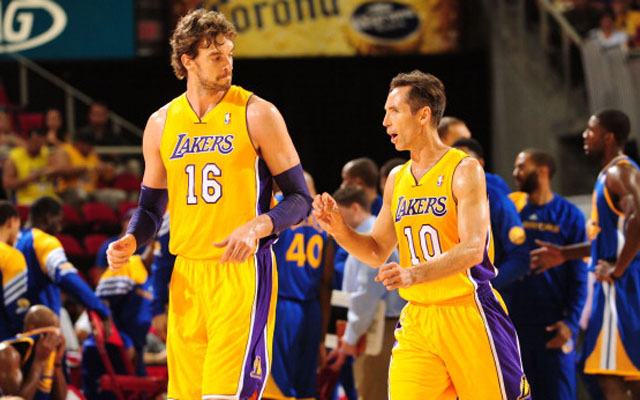 Golden State Warriors v Los Angeles Lakers