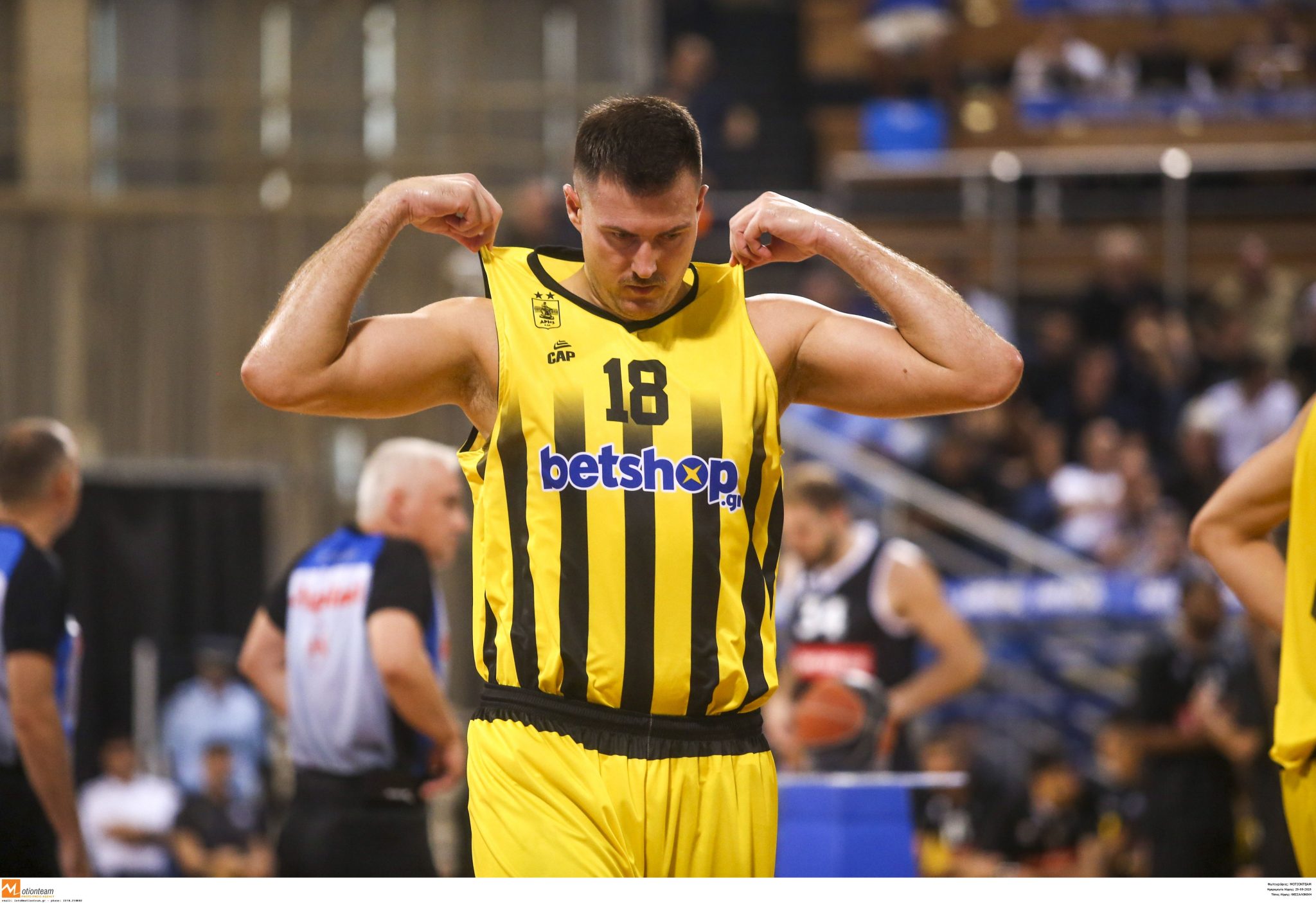 BASKET LEAGUE / ÁÑÇÓ - ÐÁÏÊ (ÖÙÔÏÃÑÁÖÉÁ: MOTION TEAM)