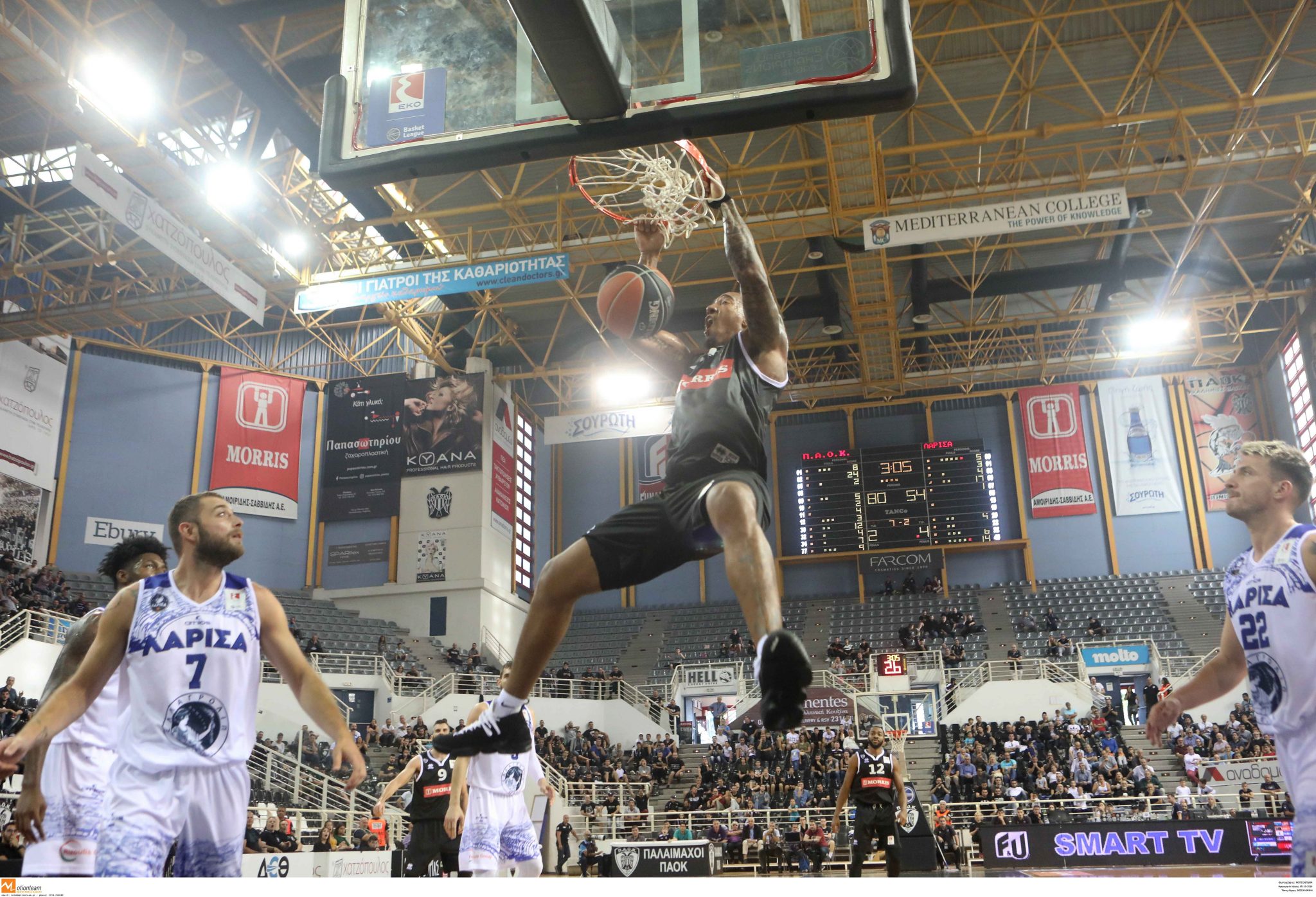 BASKET LEAGUE / ÐÁÏÊ - ËÁÑÉÓÁ (ÖÙÔÏÃÑÁÖÉÁ: MOTION TEAM)