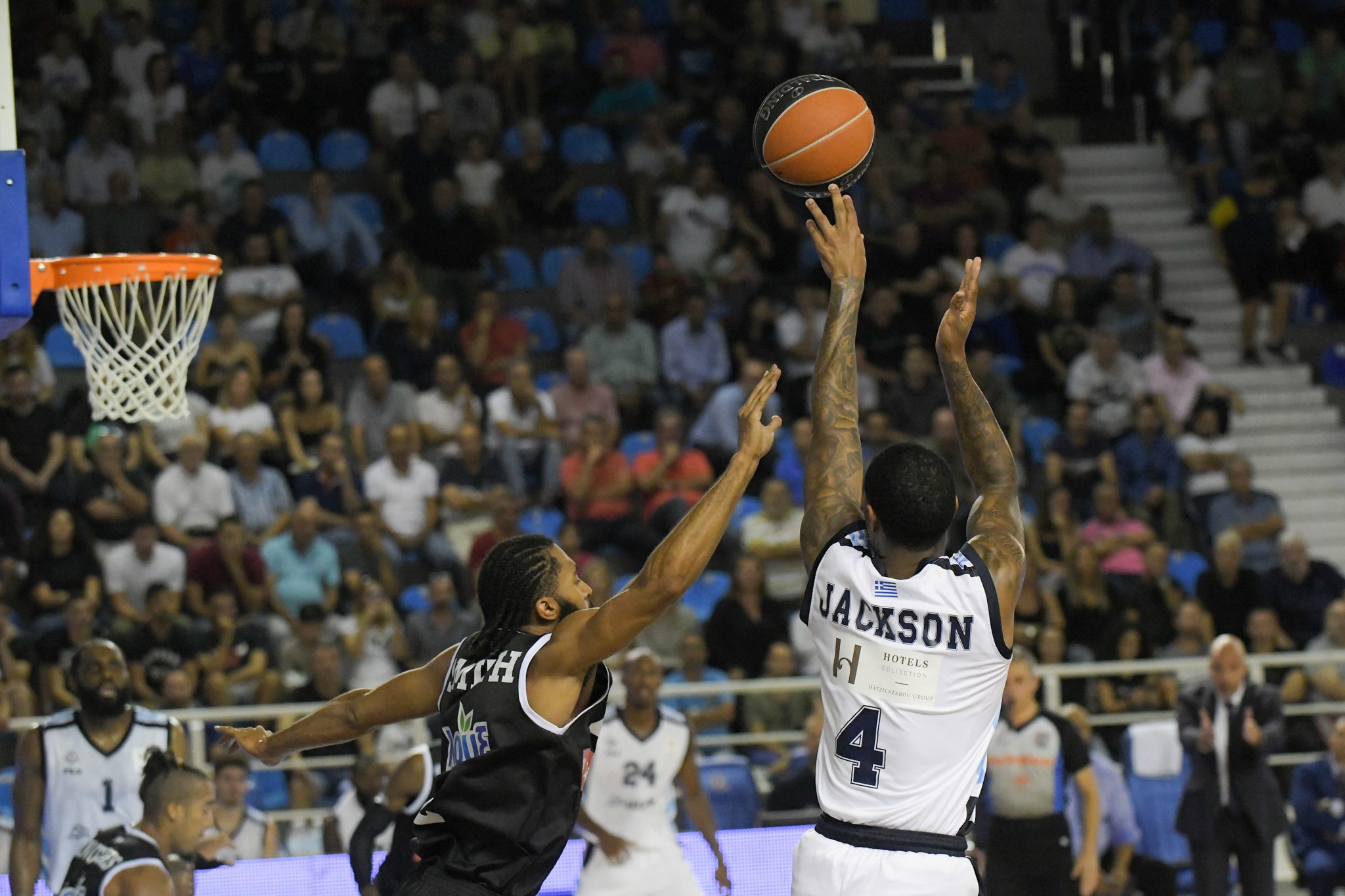 BASKET LEAGUE / ÊÏËÏÓÓÏÓ - ÐÁÏÊ (ÖÙÔÏÃÑÁÖÉÁ: ×ÁÑÇÓ ÆÁÌÐÅÔÏÕËÁÓ / EUROKINISSI)
