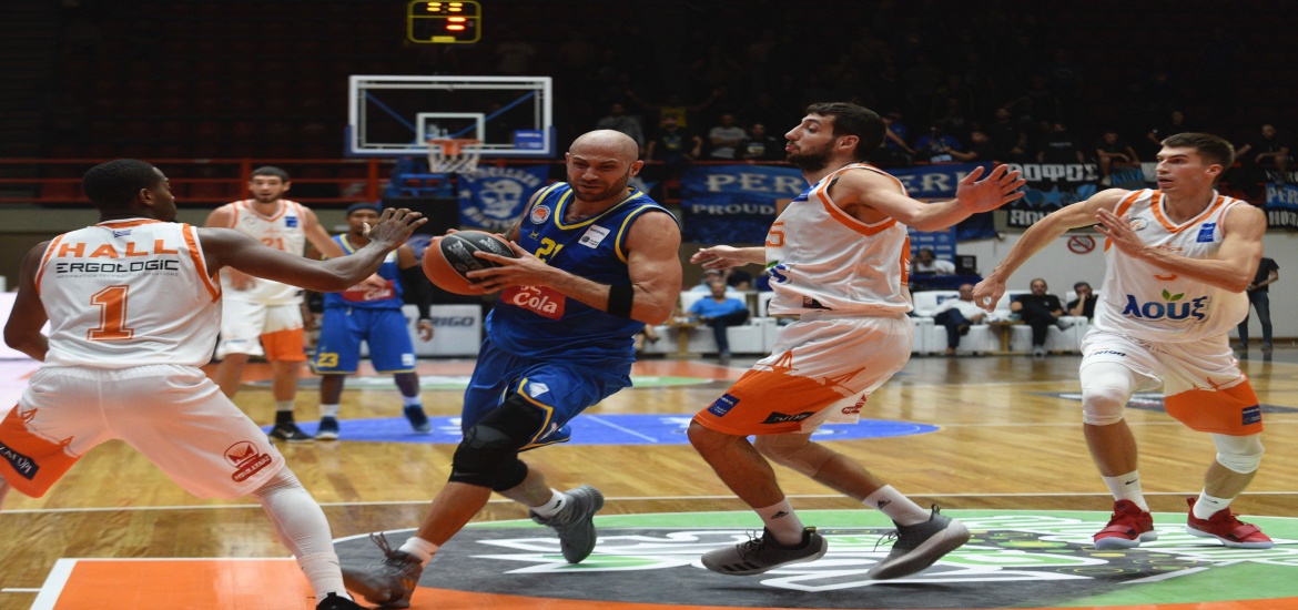 BASKET LEAGUE / ÐÑÏÌÇÈÅÁÓ - ÐÅÑÉÓÔÅÑÉ (ÁÍÄÑÅÁÓ ÁËÅÎÏÐÏÕËÏÓ / EUROKINISSI)