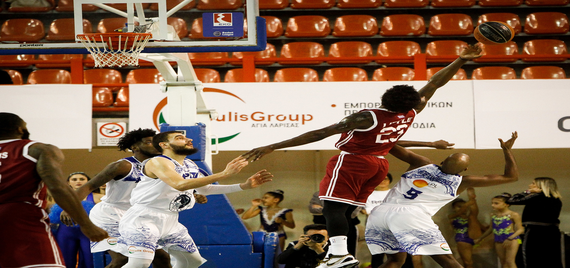 BASKET LEAGUE / ËÁÑÉÓÁ - ÇÖÁÉÓÔÏÓ ËÇÌÍÏÕ (ÖÙÔÏÃÑÁÖÉÁ: ËÅÙÍÉÄÁÓ ÔÆÅÊÁÓ / EUROKINISSI)