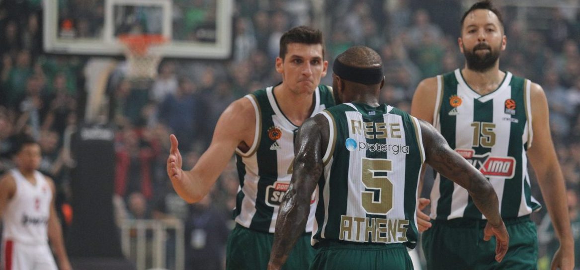 EUROLEAGUE / ÐÁÏ - ÏÓÖÐ (ÖÙÔÏÃÑÁÖÉÁ: ÌÁÑÊÏÓ ×ÏÕÆÏÕÑÇÓ / EUROKINISSI)