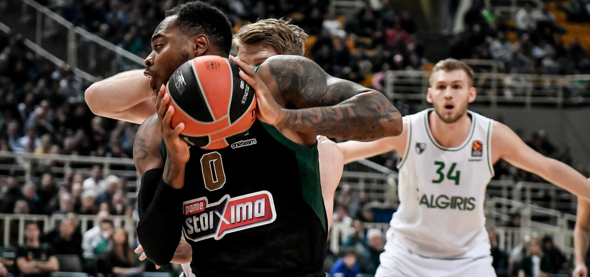 EUROLEAGUE / ÐÁÏ - ÆÁËÃÊÉÑÉÓ ÊÁÏÕÍÁÓ (ÖÙÔÏÃÑÁÖÉÁ: ÂÁÃÃÅËÇÓ ÓÔÏËÇÓ  / EUROKINISSI)