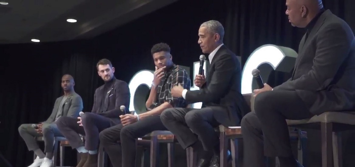 Antetokounmpo Obama