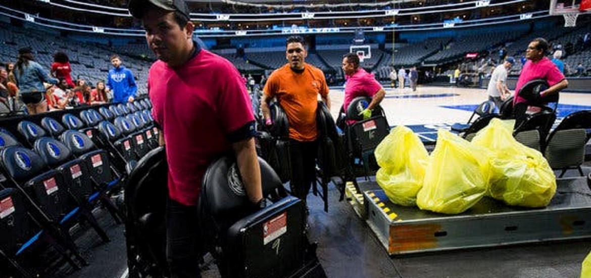 NBA Arena Workers
